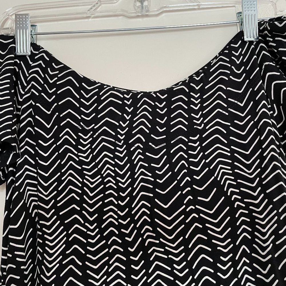 Fighting Eel Midi Dress Off the Shoulder